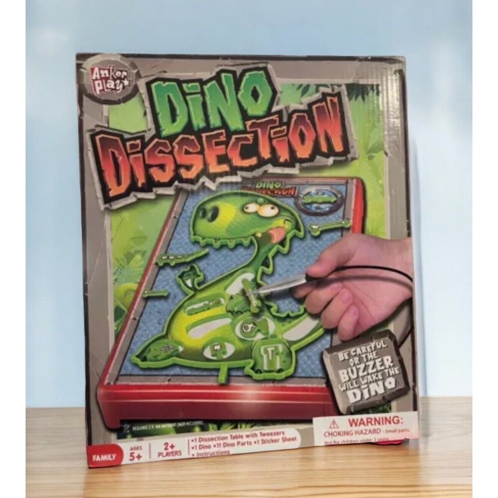 Dino Dissection Operation On Dinosaur T Rex by Anker Play-Family Fun Board Game
